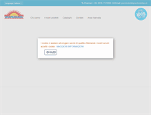 Tablet Screenshot of grandsoleilspa.it